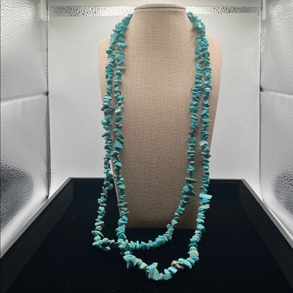 Turquoise Beaded Necklace